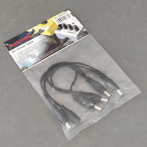Dc Power Cable 2.1mm - Daisy Chain 5 Conectores.