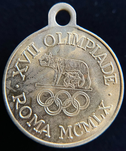 Medalla. Italia, Roma. Xvll Olimpíada, 1960. Firestone.