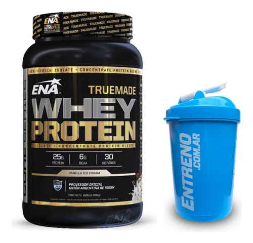 True Made Whey Proteina 2lb Ena Truemade + Shaker Batidor