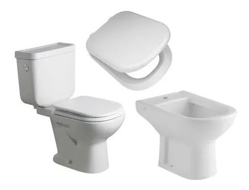 Combo Ferrum Bari Inodoro Deposito Bidet Tapa Envio Gratis