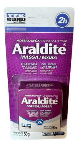 Araldite Adesivo Epóxi 50g Blister - Tek Bond
