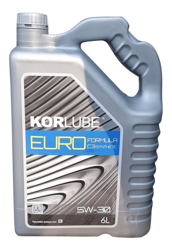 Korlube 5w30 Acea C3 6lt  (made In Korea)