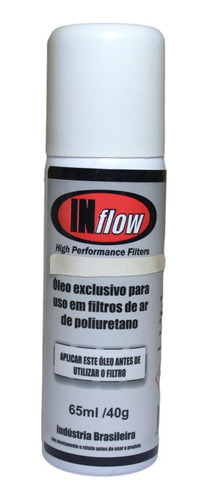 Óleo Mineral Em Spray Para Filtros De Ar Inflow Urbano