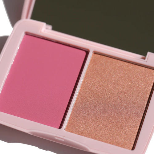 Rubor E Iluminador Half Cake Double Dripper Color Duo