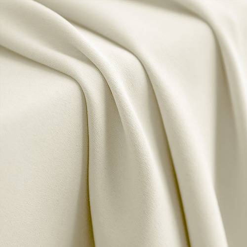 1 Panel Cortina Blackout Gruesa Con Ojales 135x230 Cm Lisa Crema