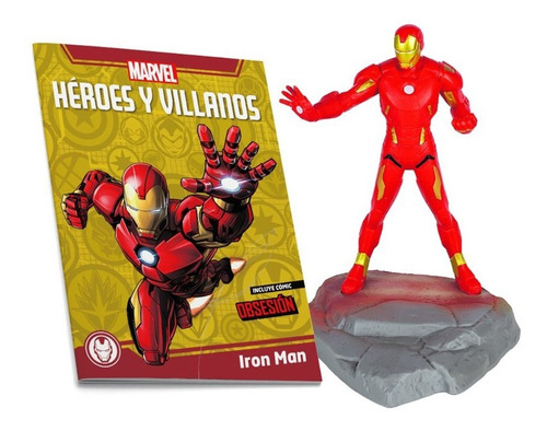 Héroes Y Villanos Iron Man  Coleccionable El Comercio