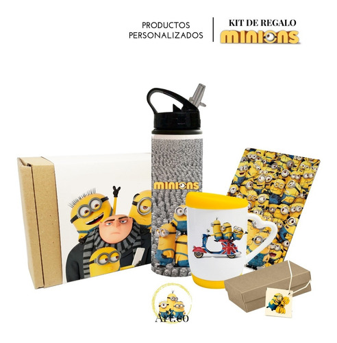 Kit De Regalo Minions / Mug Minions / Mi Villano Favorito