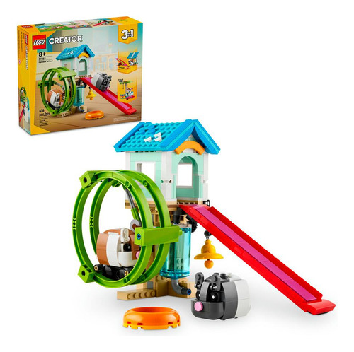 Lego Creator 3 Em 1 Roda De Hamster 31155 Quantidade de peças 416