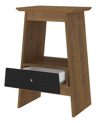 M. Lateral Bertolini Eden 2 Nichos 1 Cajón - Pino Negro