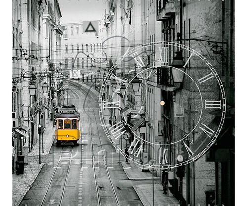 Rompecabezas Plástico 3d Reloj Amanecer En Lisboa Pinto