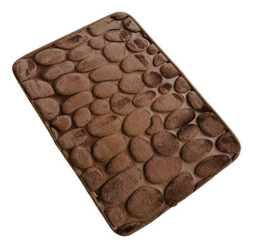 3 Alfombrillas De Baño Con Efecto 3d De Adoquines,