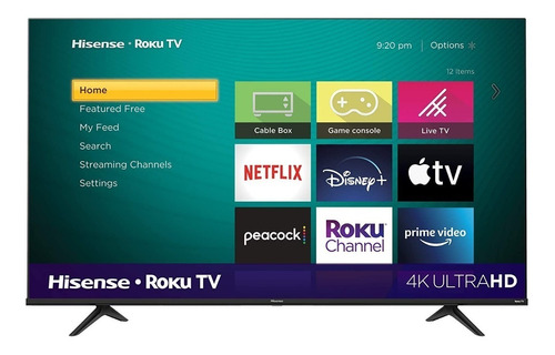 Smart TV Hisense R6 Series 55R6G LCD Roku OS 4K 55" 120V