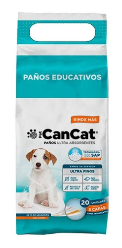 Imagen 1 de 4 de Paños Educativos Premium X 20un (60x40 Cm) | Cancat