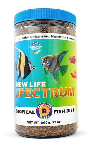 New Life Spectrum Tropical Fish 600gr - Alimento Premium