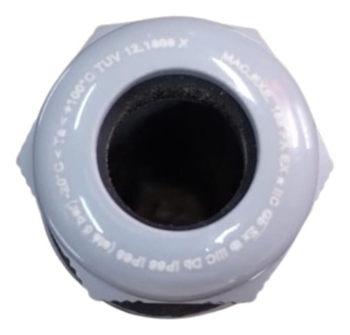Prensa Cabo Maccomevap Ex M20 X 1,5mm Cinza 6 Pçs