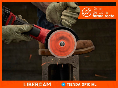 Imagen 5 de 10 de Disco Diamantado Para Amoladora Angular 115mm Turbo