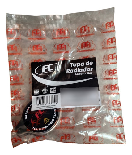 Tapa Radiador Leva Baja Para Honda Civic 1.1 Fc16401-31650