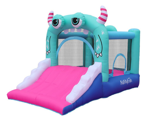 Casa Inflable De Rebote Para Niños Airmyfun, Tobogán Ancho