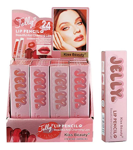 Labial Jelly Lip Pencil Kiss Beauty