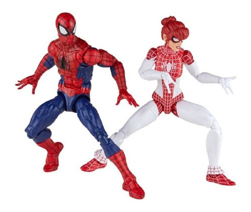 Marvel Legends Spiderman Y Spinneret Nuevo 