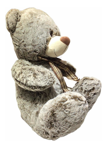 Imagen 7 de 7 de Peluche Oso Piel Jaspeado Grande 40cm Phi Phi Toys La Plata