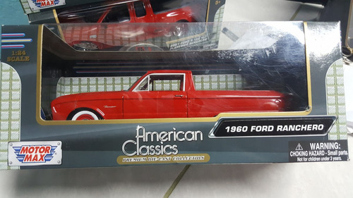 For 1960 Ranchero Escala 1/24 De Collection Motor Max