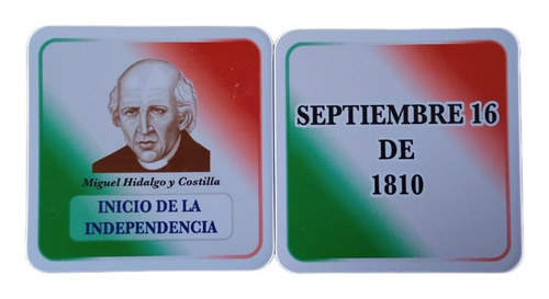 Juego Didáctico Memopáres Histórico, Fechas Histór De México