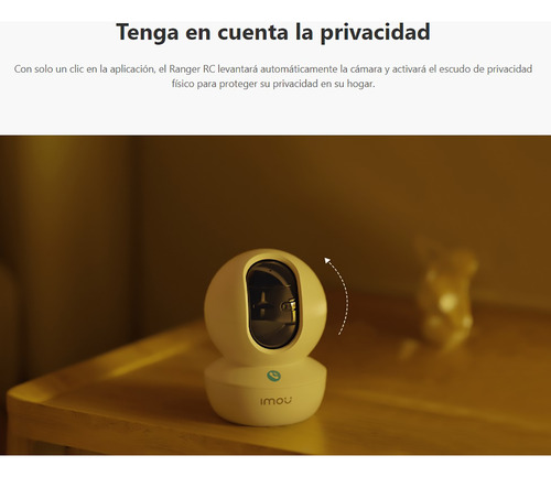 Cámara Wifi Ranger Rc Gira 360º 3mp Video Llamada Inteligent
