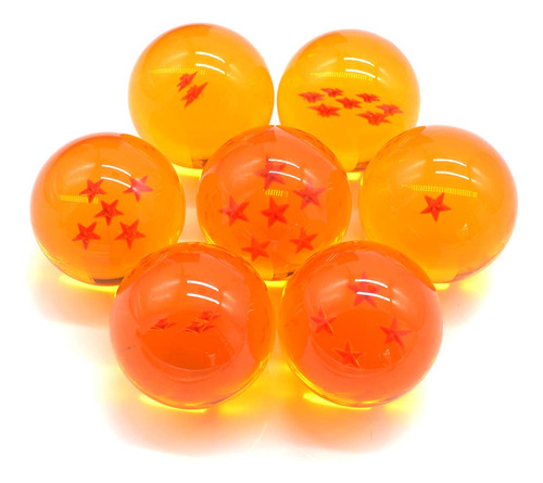 7 Bolas De Cristal Acrlico Dragon Ball Z