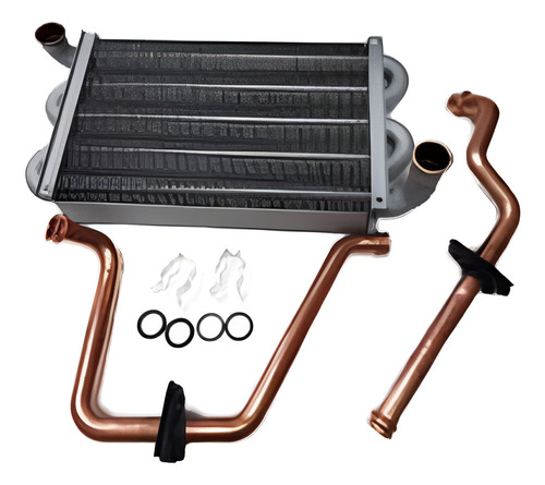 Intercambiador Calderas Ariston Y Chaffoteaux 28 Kw + Caños