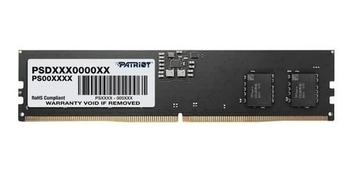 Memoria Patriot Signature Udimm Ddr5 8gb (1x8gb) 4800mhz /vc