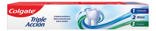 Crema Dental Colgate Triple Acción Protección Blancura 90g
