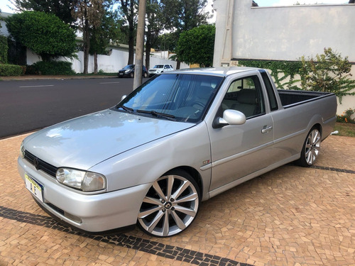 Imagem 3 de 7 de Volkswagen Saveiro Cl 1.6 Prata 1998