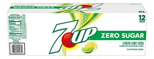 7up Zero Sugar 12 Pack 12 Oz Americano