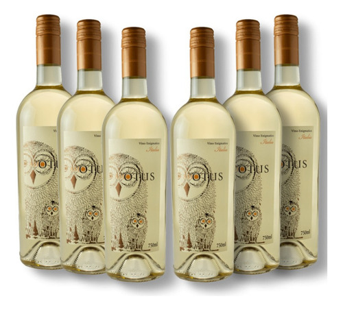 Vinho Branco Italiano Asio Otus Enigmatico 750ml 6 Und