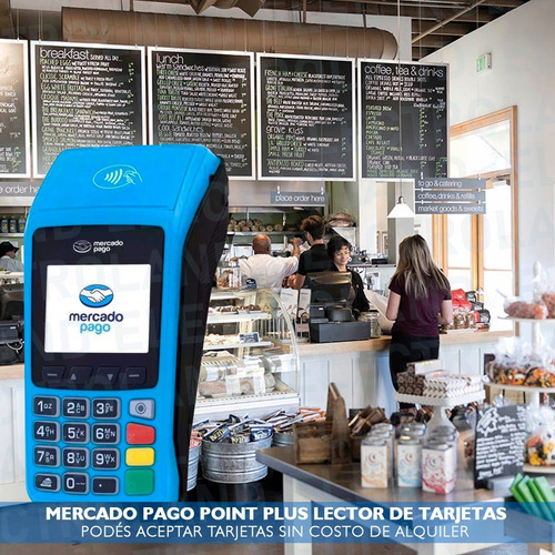 Mercado Pago Point Plus Wifi Lector De Tarjetas Inalambrico