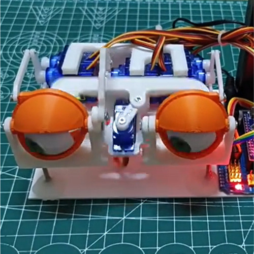 Kit Arduino Diy Animatronic Eyes Con Servo Sg90 Y Joystick