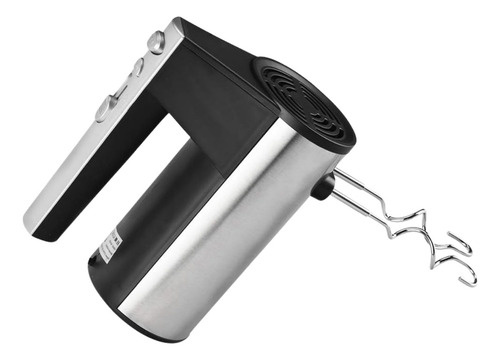 Batedeira Profissional Bek KH-1234 De Mão Inox Bolo Elétrica Portátil 5 Velocidades 127V Potente 4 Ganchos