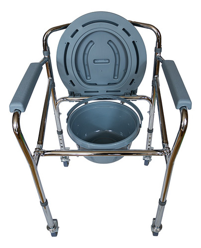 Silla Cómodo 3 En 1 Plegable Para Baño Aumento Wc Y Regadera