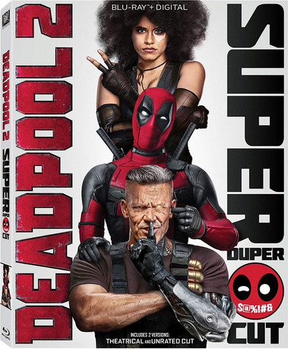 Deadpool 2 En Blu-ray Original 