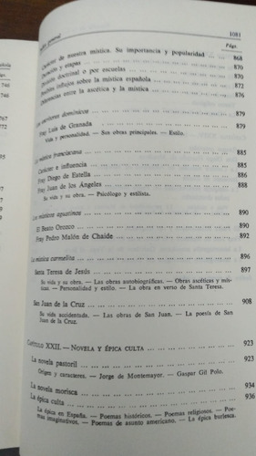 Historia De La Literatura Española. Tomo 1 - Alborg (Usado)