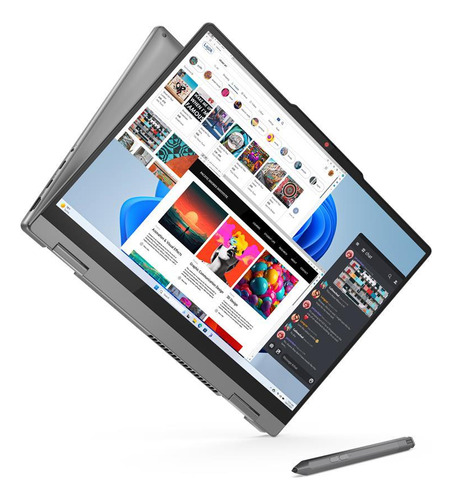 Laptop Lenovo Ideapad 5 2-en-1 14  Ryzen7 16gb 512ssd Tactil