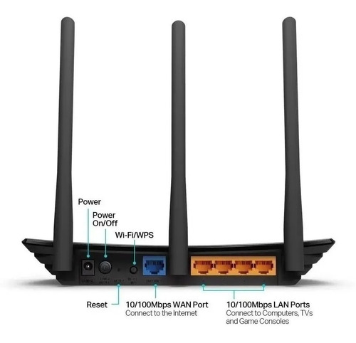 Imagen 6 de 7 de Router Extensor Access Point Range Tp-link Tl-wr940n V6 220v