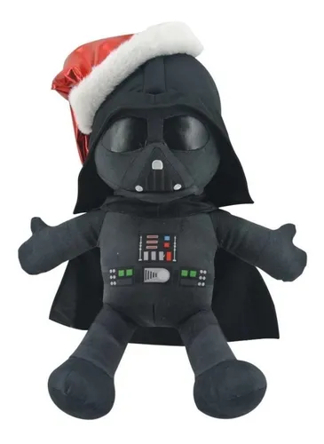 Disney Star Wars Peluche Darth Vader Con Gorro Navidad 44 Cm