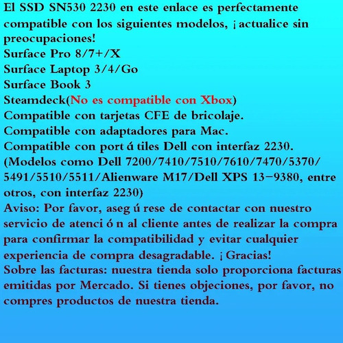 Ssd Nvme Sn530 512g 2230 Pcie3.0x4