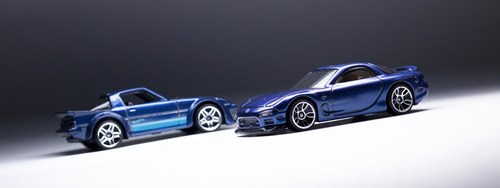 Hot Wheels - Set  Mazda Rx-7 - Then And Now Set