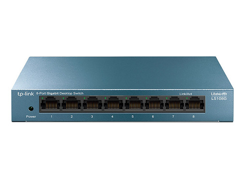 Ls108g Tp-link Switch Con 8 Puertos 10/100/1000 Mbps