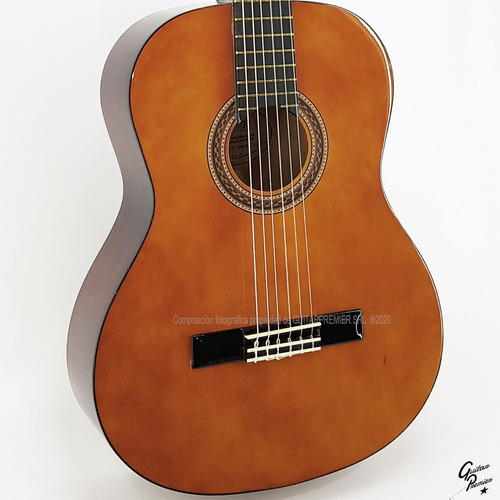 Imagen 8 de 9 de Guitarra Criolla Avanzada Valencia Funda Afinador Pua Vc104k