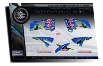 Comprar Calcos Kawasaki Klx 650 C - Moto Negra - Insignia Calcos