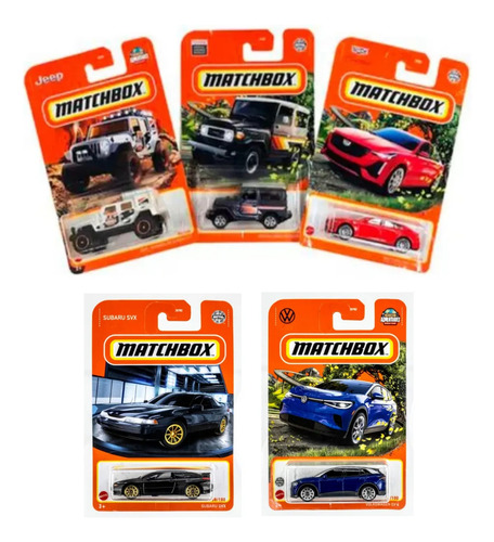 Matchbox Caja X72 Autos Individuales 30782 Mattel Premium